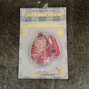 New Simply Southern Coral Pattern Personal Alarm